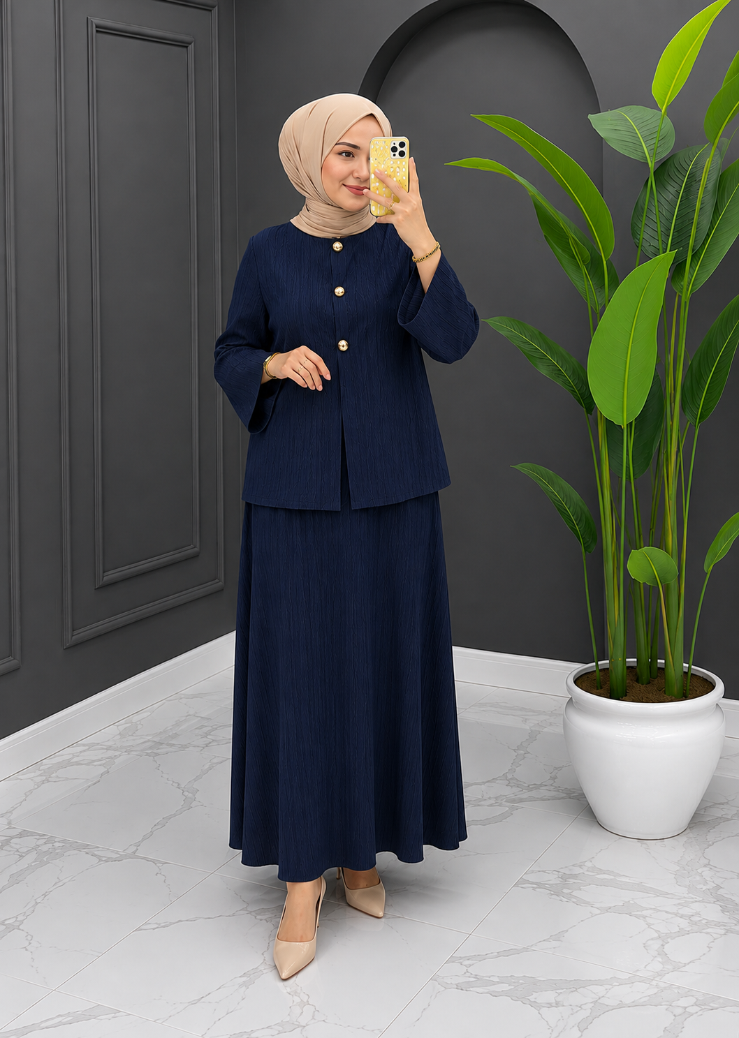 Ensemble robe chemise